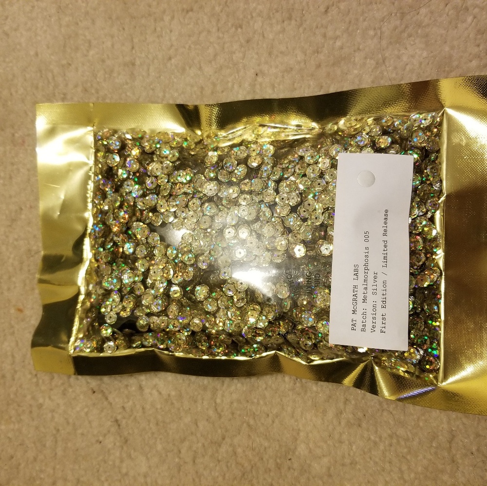 Pat McGrath pigment kit 001(silver)